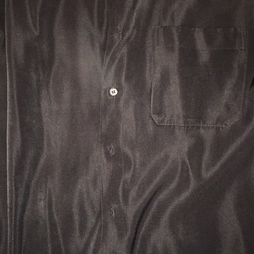 Black men’s dress shirt